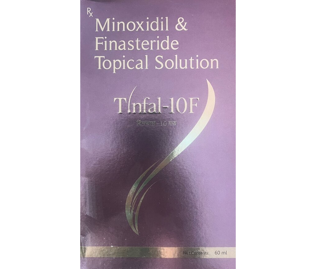 Tinfal 10F solution online – effective hair regrowth treatment