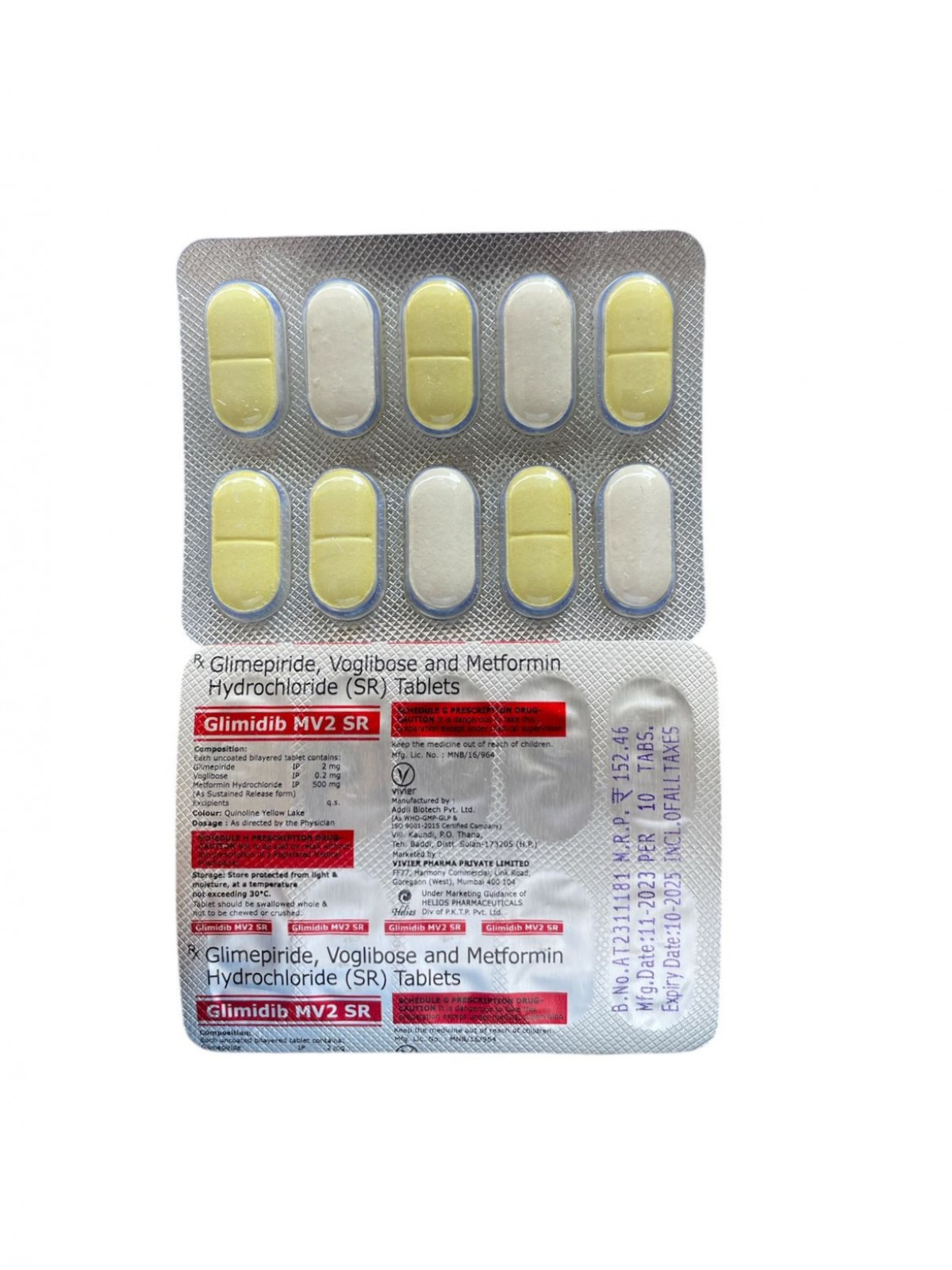 Order  Glimidib MV2 SR tablet - Fast & secure delivery