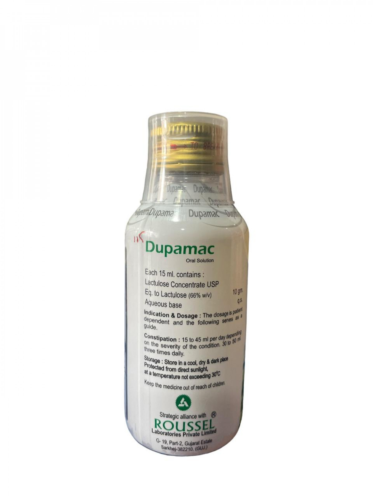 Order  DUPAMAC SYP 100ML SYRUP - Fast & Secure delivery
