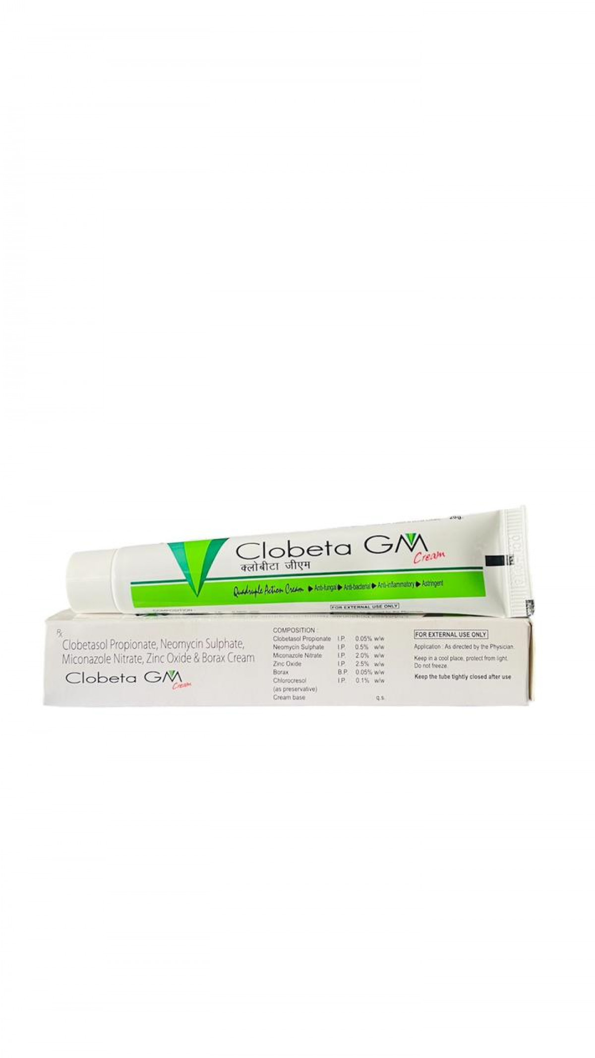 Buy Clobeta GM cream online for skin infections and inflammation