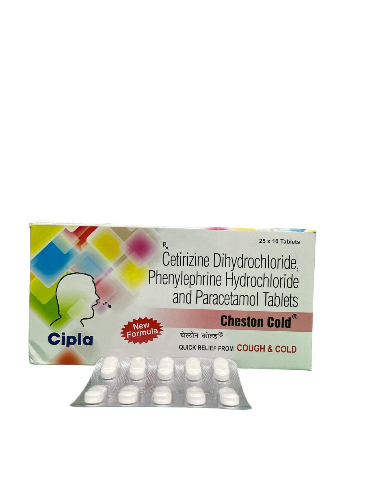 Buy Cheston Cold tablets online -  Effective relief for allergies, congestion, and pain