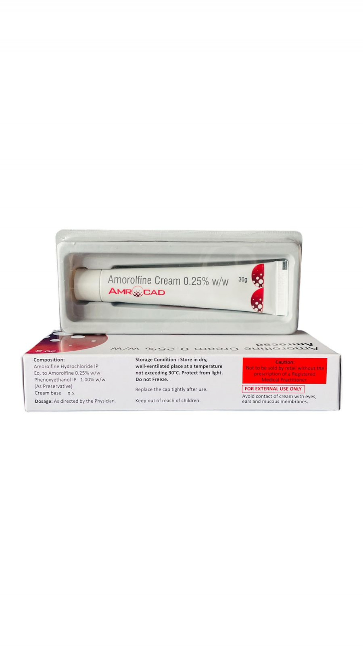 Order AMROCAD CREAM 30GM - Fast & secure delivery