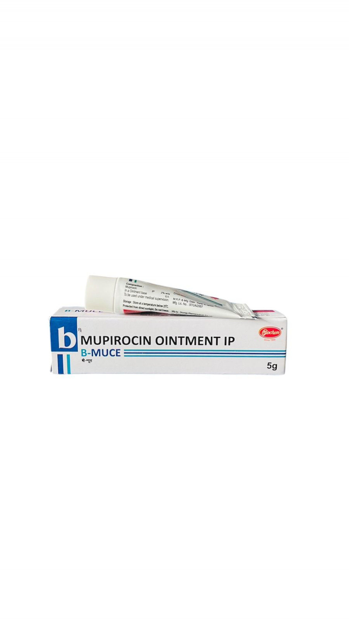 Buy B-MUCE online -  topical antibiotic for treating skin infections like impetigo and infected cuts