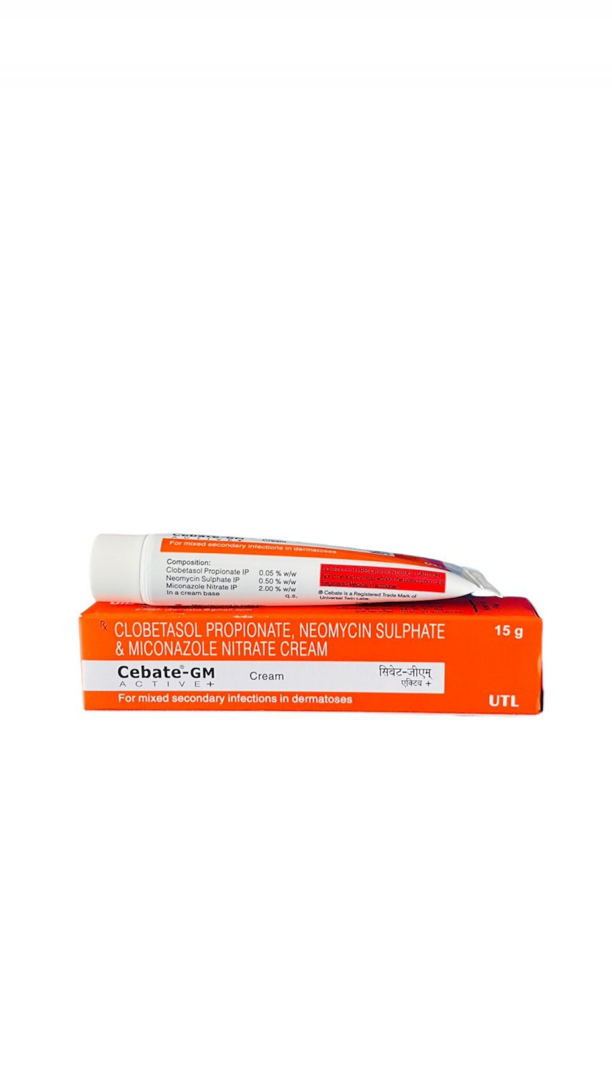 Buy Cebate GM active Cream online - Effective treatment for fungal infections and skin inflammation.