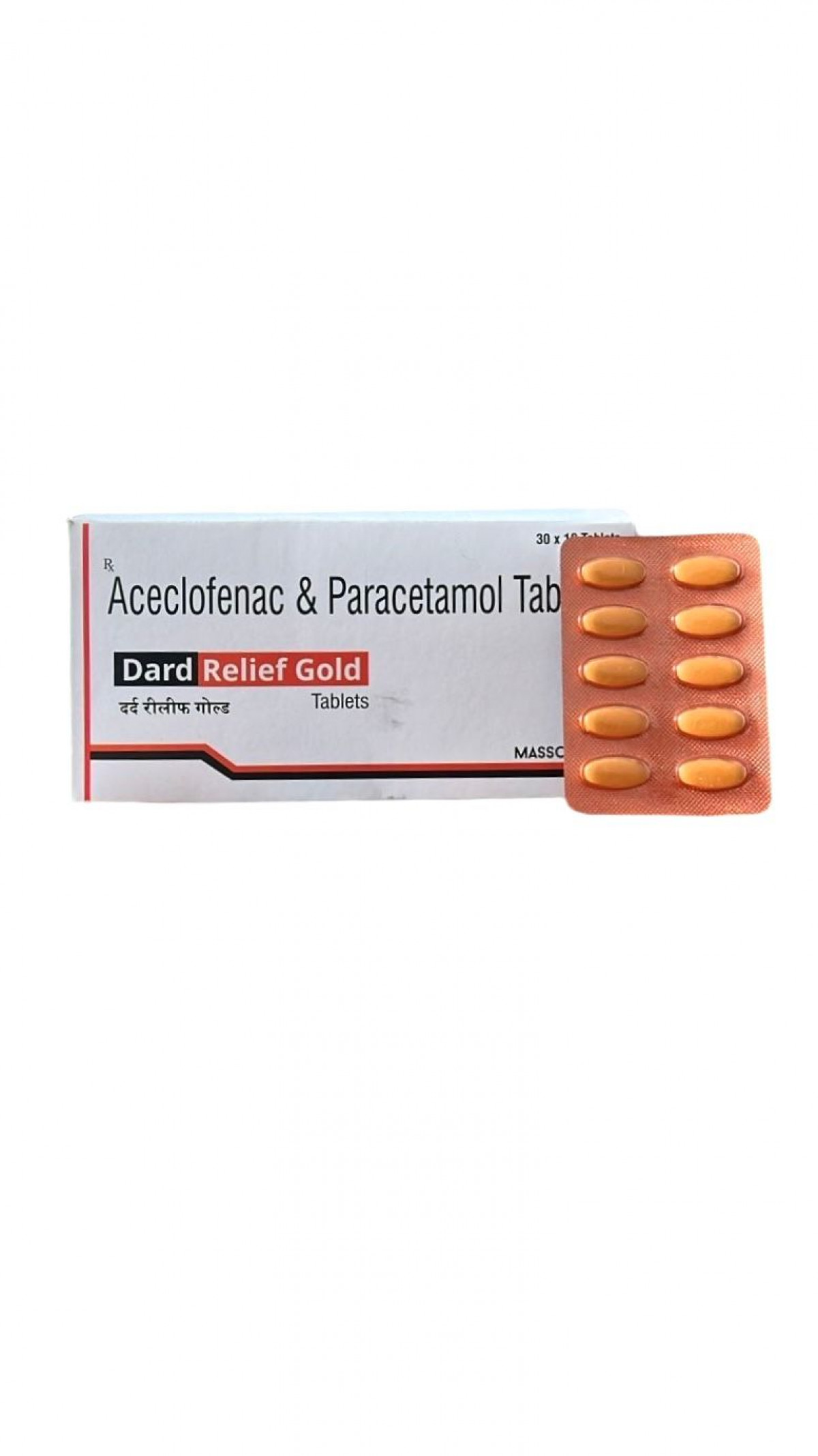 Buy Dard relief gold tablet  online -  Effective pain and inflammation relief