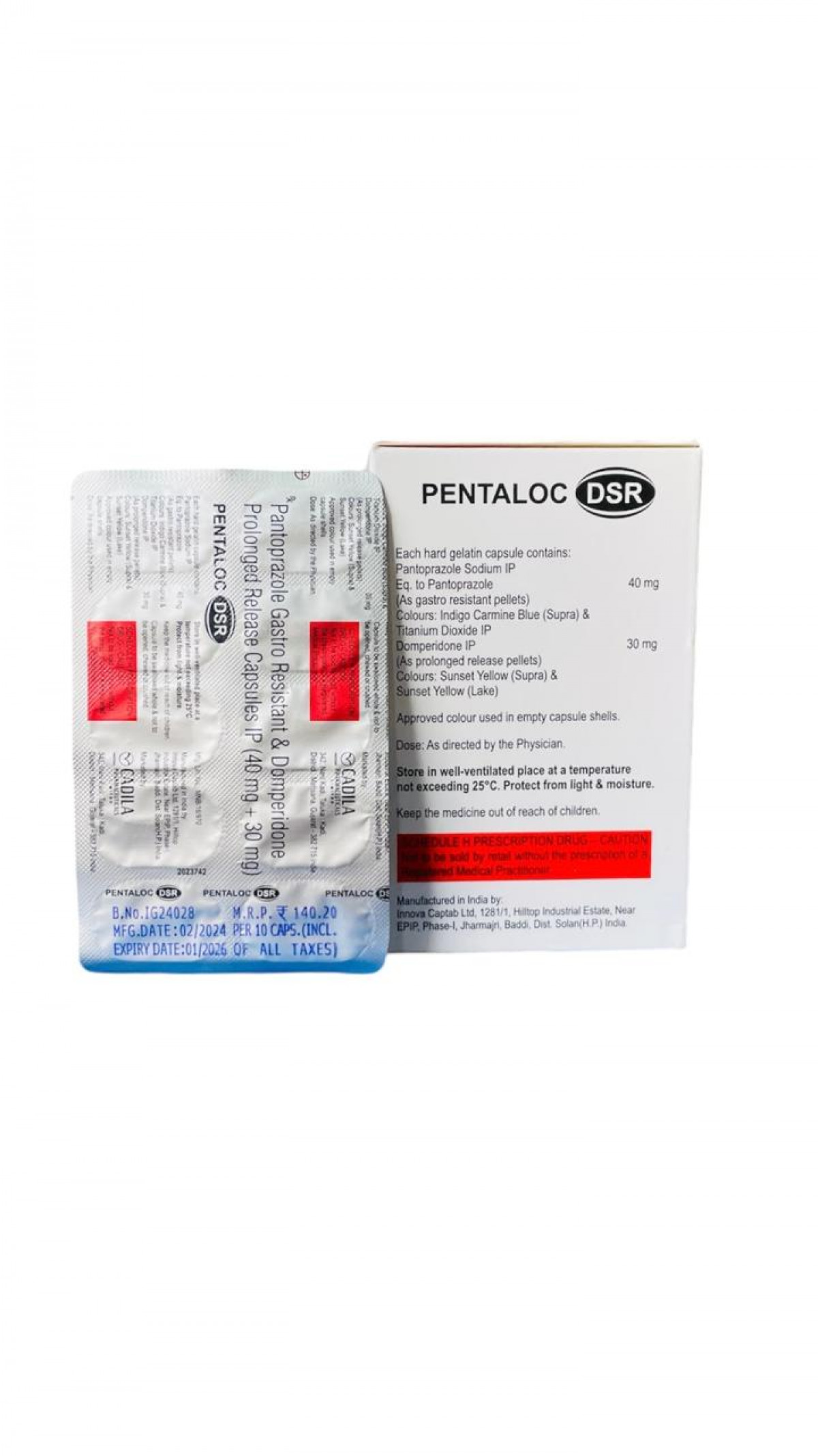 Order PENTALOC DSR CAP - Fast & secure delivery