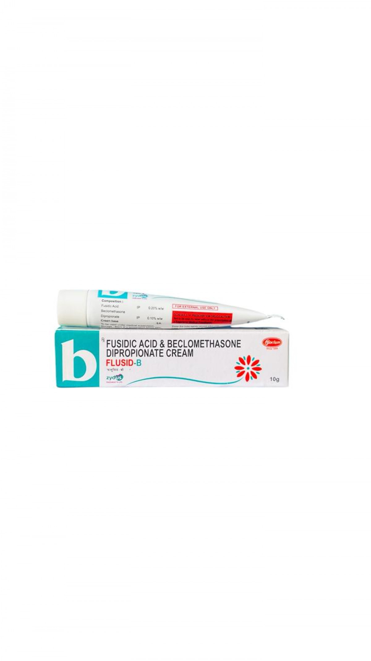 Buy Flusid-B cream (10gm)  online -  Effective treatment for inflammatory and bacterial skin conditions