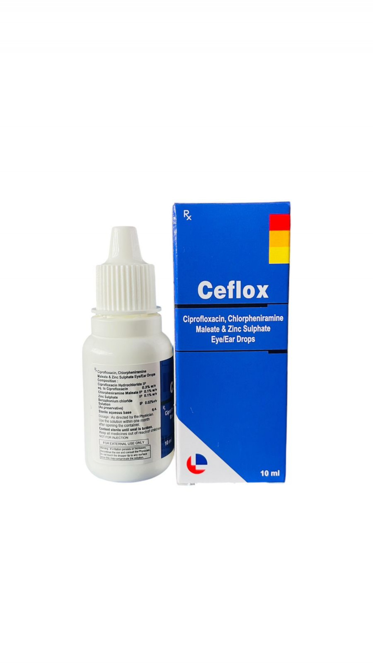 Buy Ceflox eye drop 10ml  online - treatment for eye infections and allergies