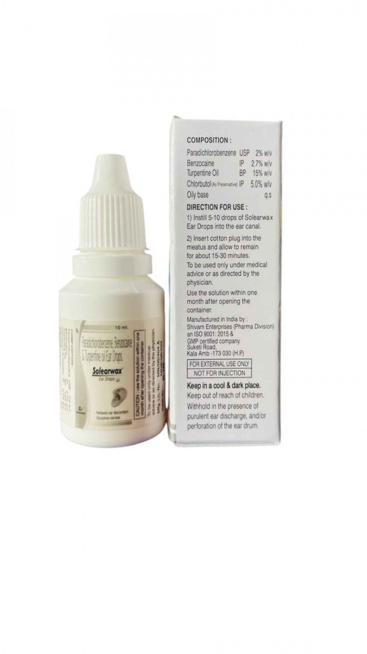 Order  Solearwax ear deops (10ml)- Fast & secure delivery