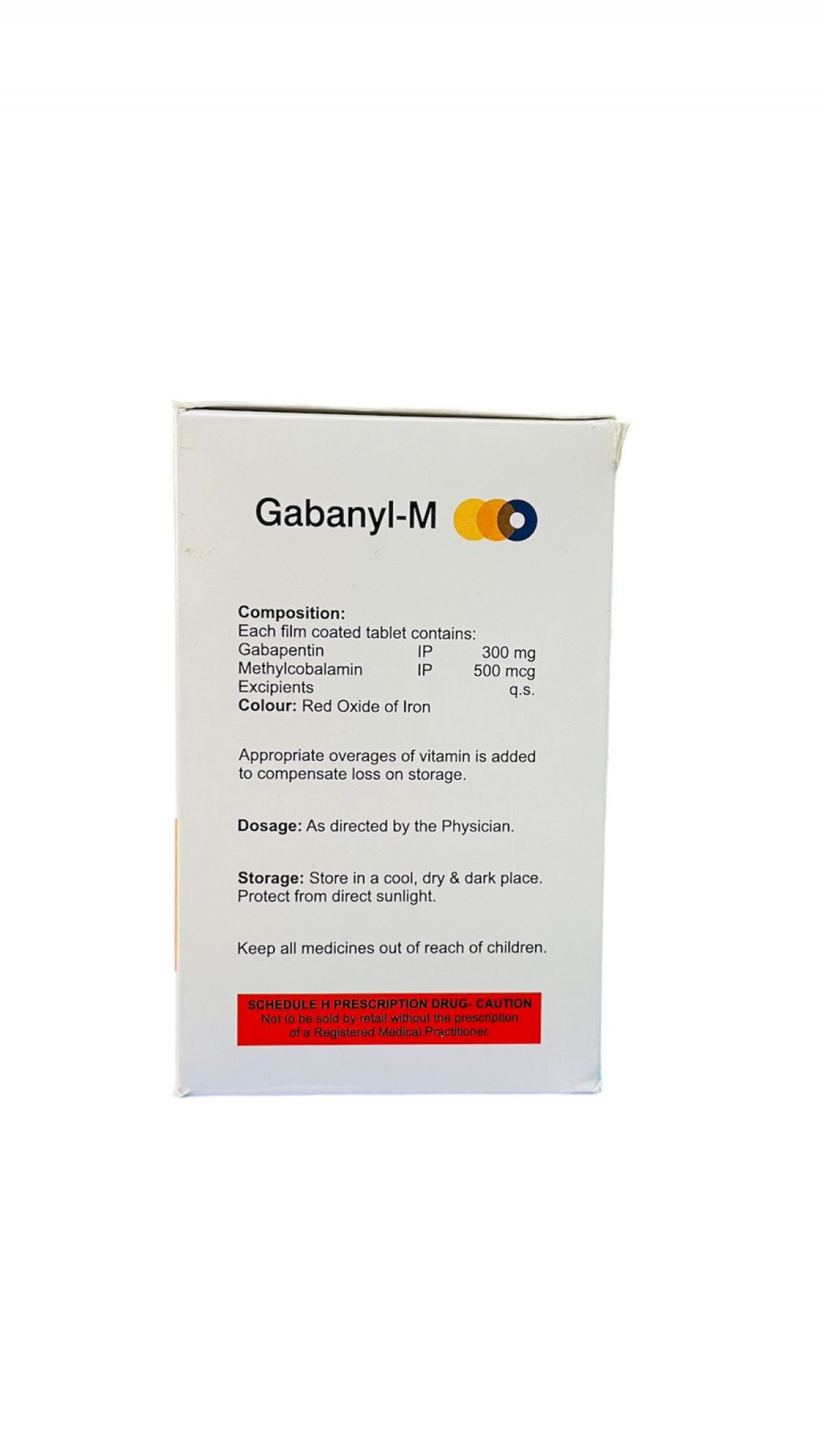 Order Gabanyl M Tablet online - Fast & Secure Delivery