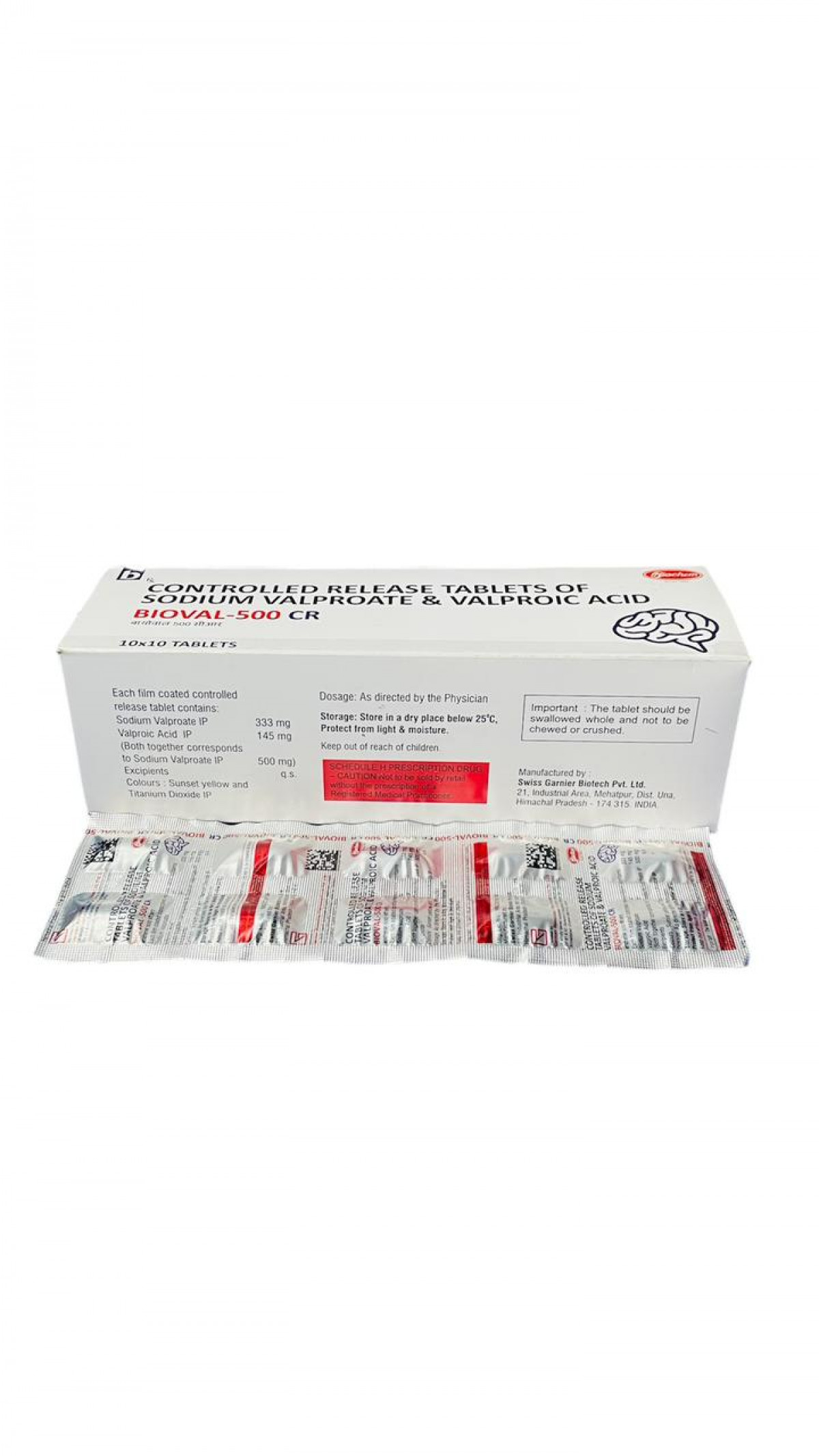 Order BIOVAL 500 CR TAB - Fast & secure delivery