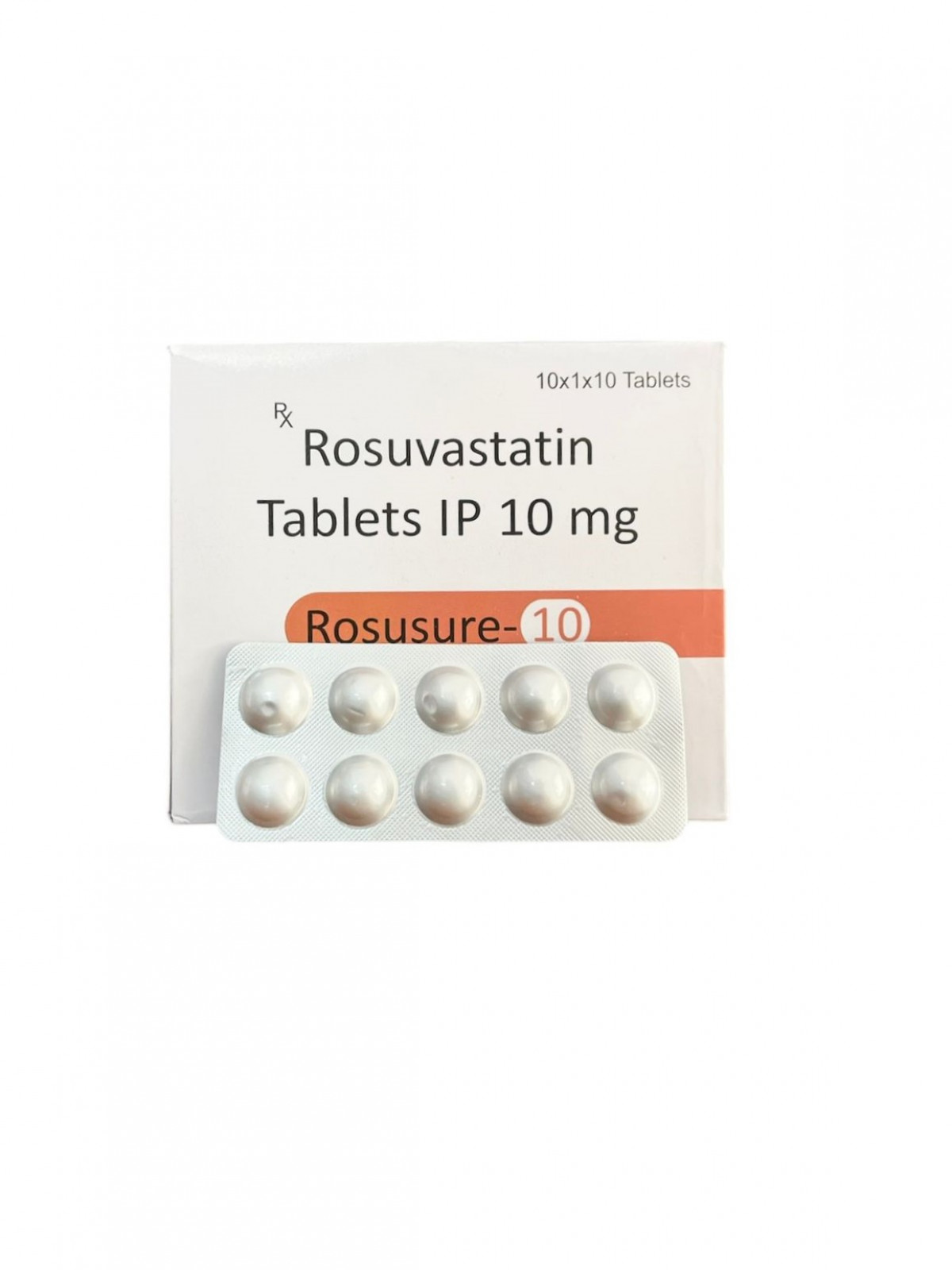 Buy Rosusure 10 Tablet  online - Cholesterol-lowering medication