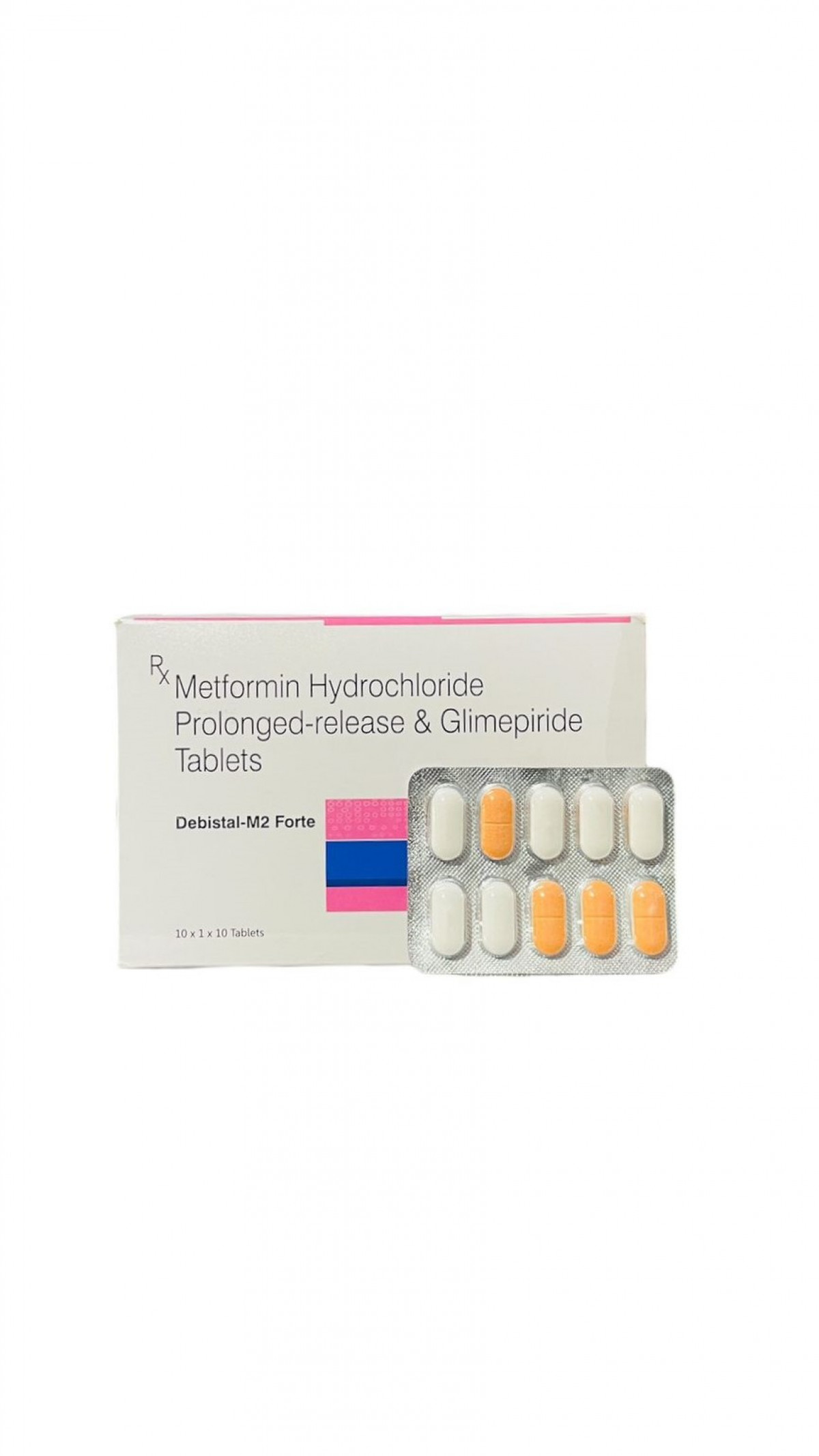 Buy Debistal M2 Forte tablet online -  managing Type 2 diabetes
