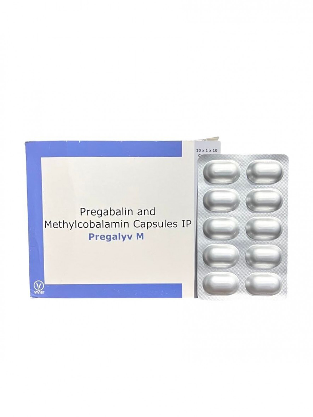 Buy Pregalyv M tablet  online - for nerve pain and anxiety relief