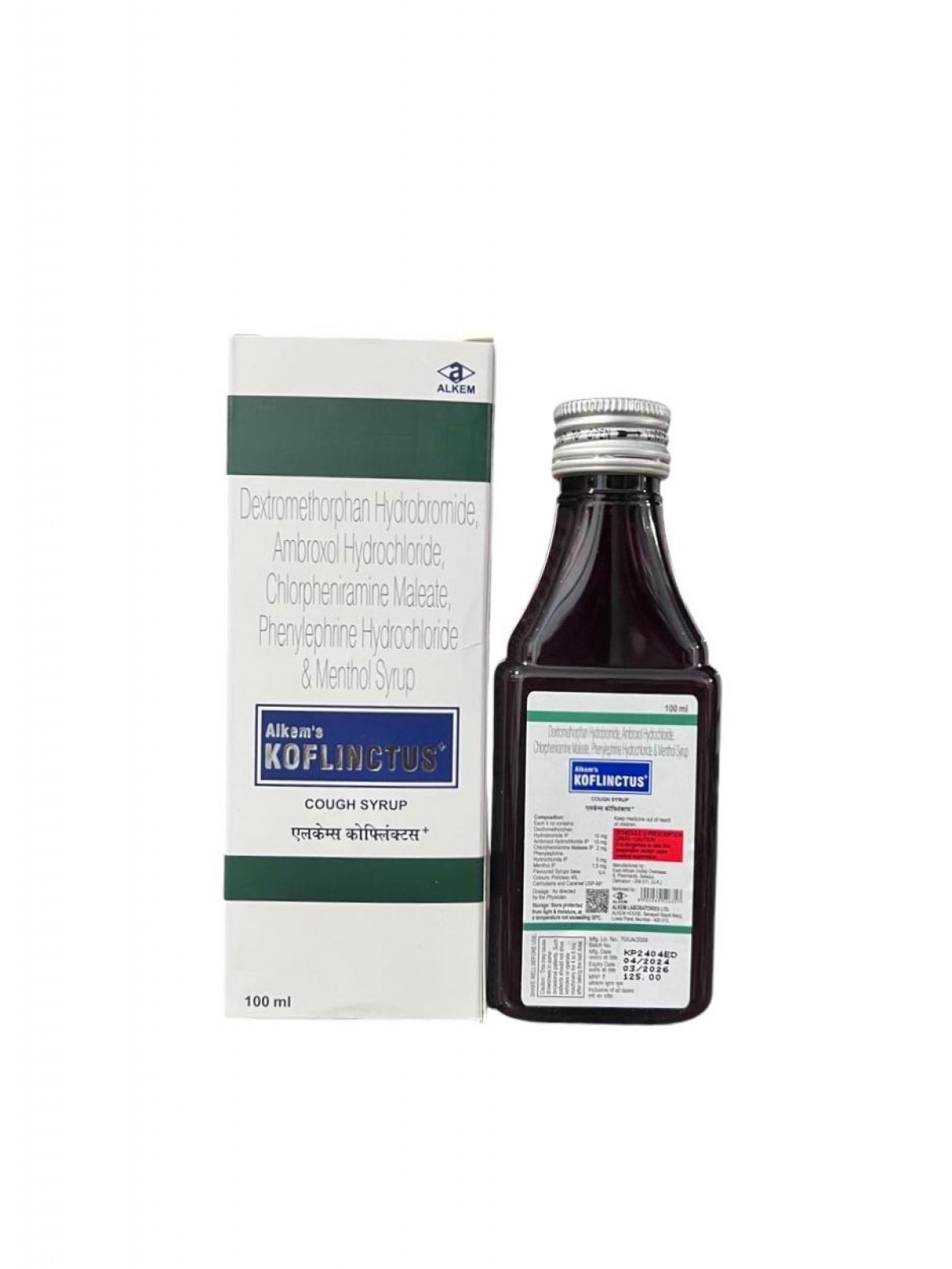 Buy Alkems koflinctus syrup 100ml  online - Complete cough and cold relief