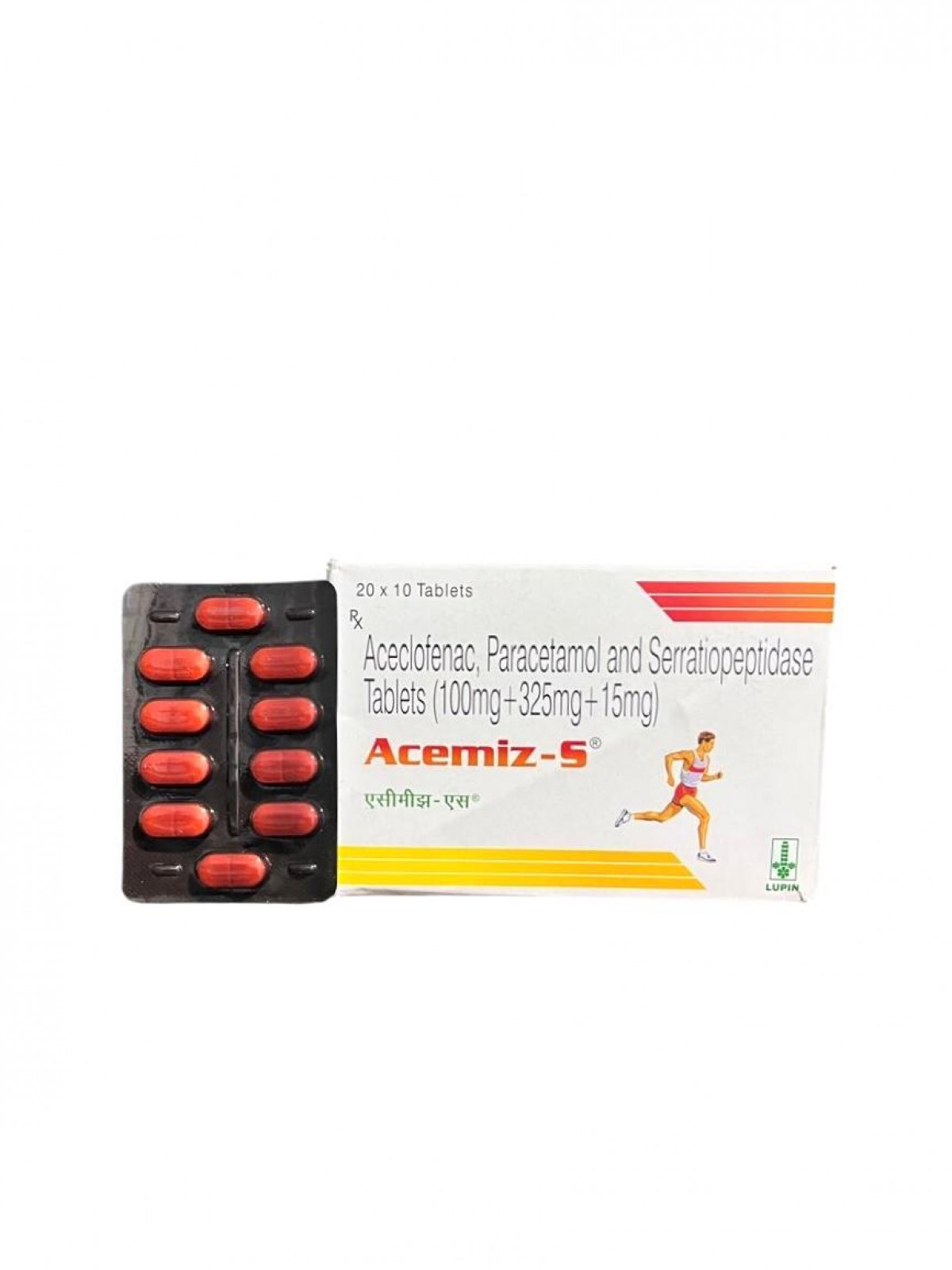 Buy Acemiz-S tablet online -  Effective relief from pain, inflammation & swelling