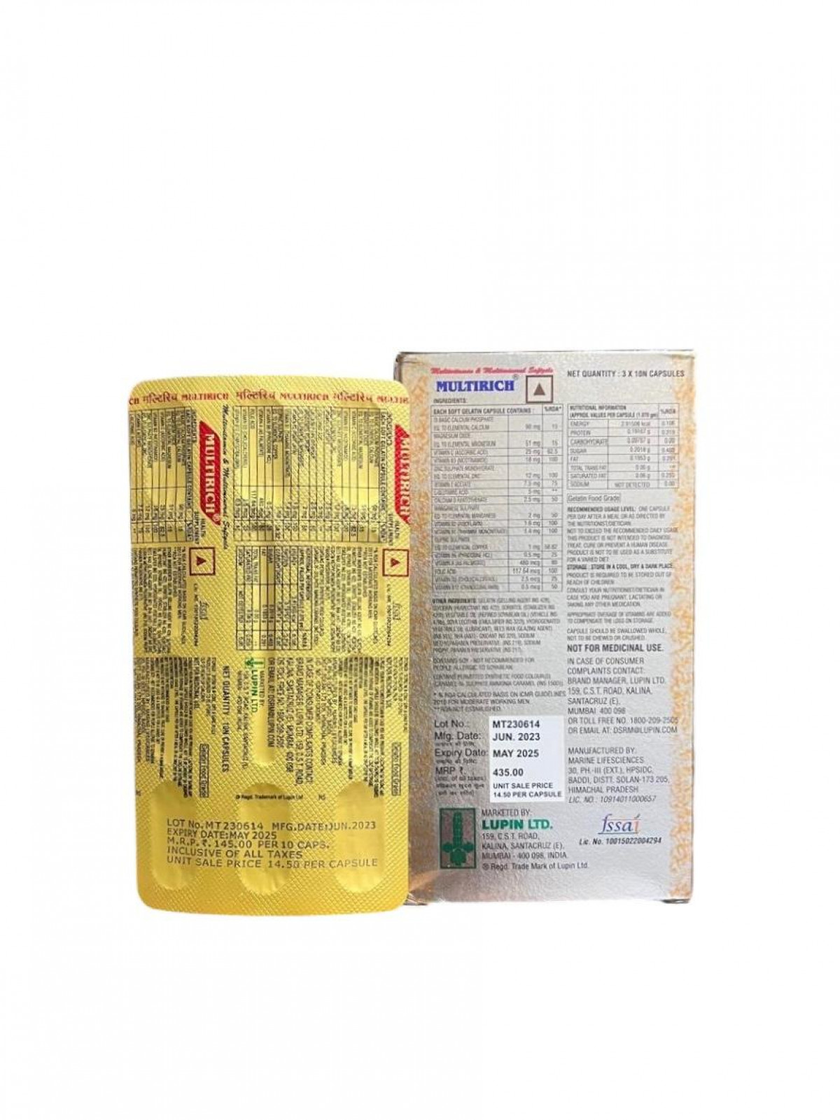 Order  Multirich capsule - Fast & secure delivery