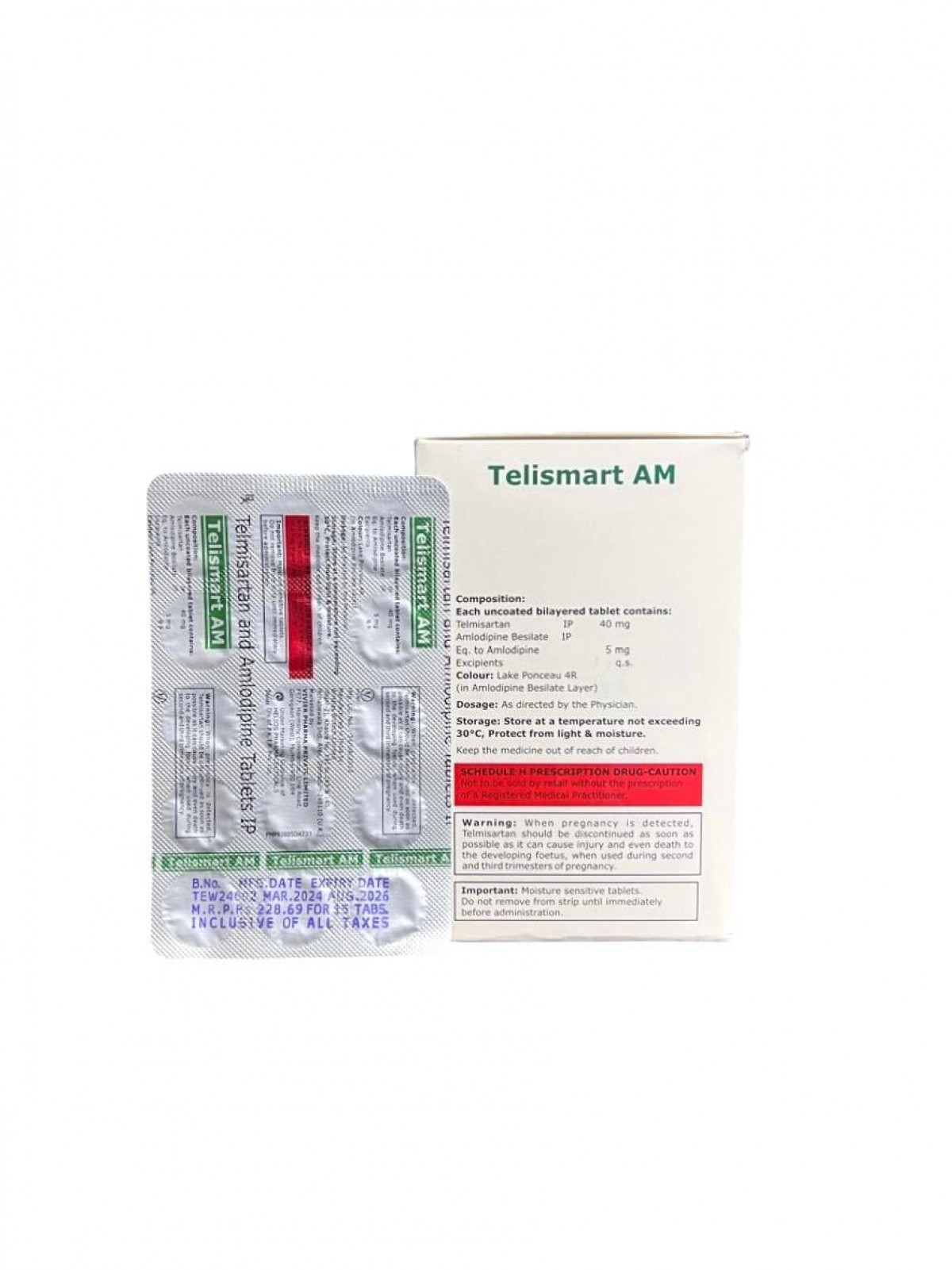 Order Telismart AM tablets - Fast & secure delivery