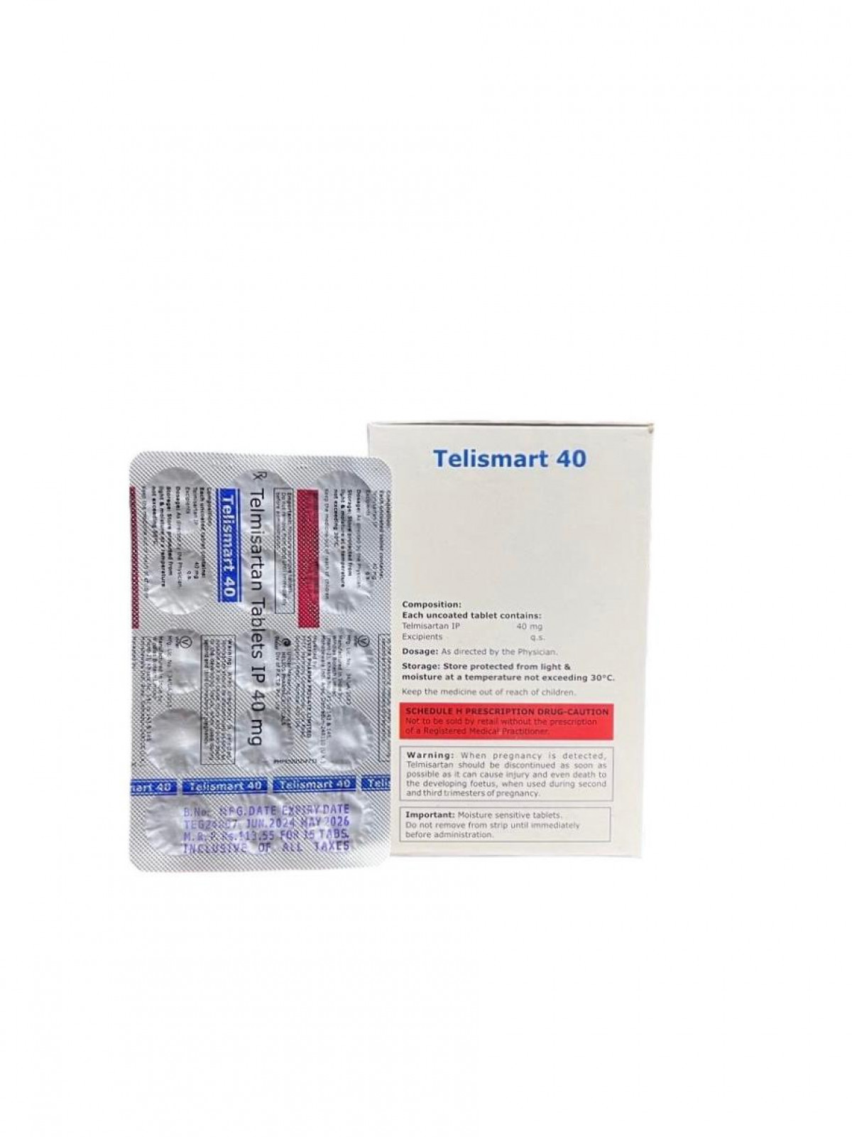 Order  Telismart 40 tablets - Fast  & secure delivery