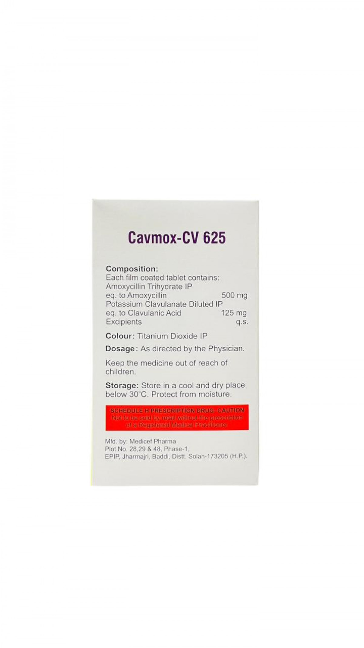 Order Cavmox-CV 625 tablet online- Fast & Secure Delivery