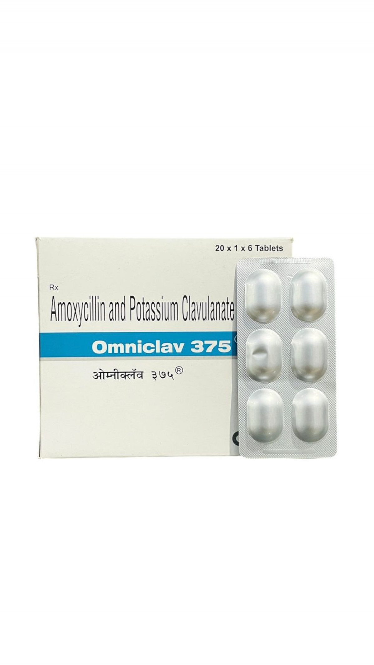 Buy Omniclav 375 Tablets online -treat bacterial infections