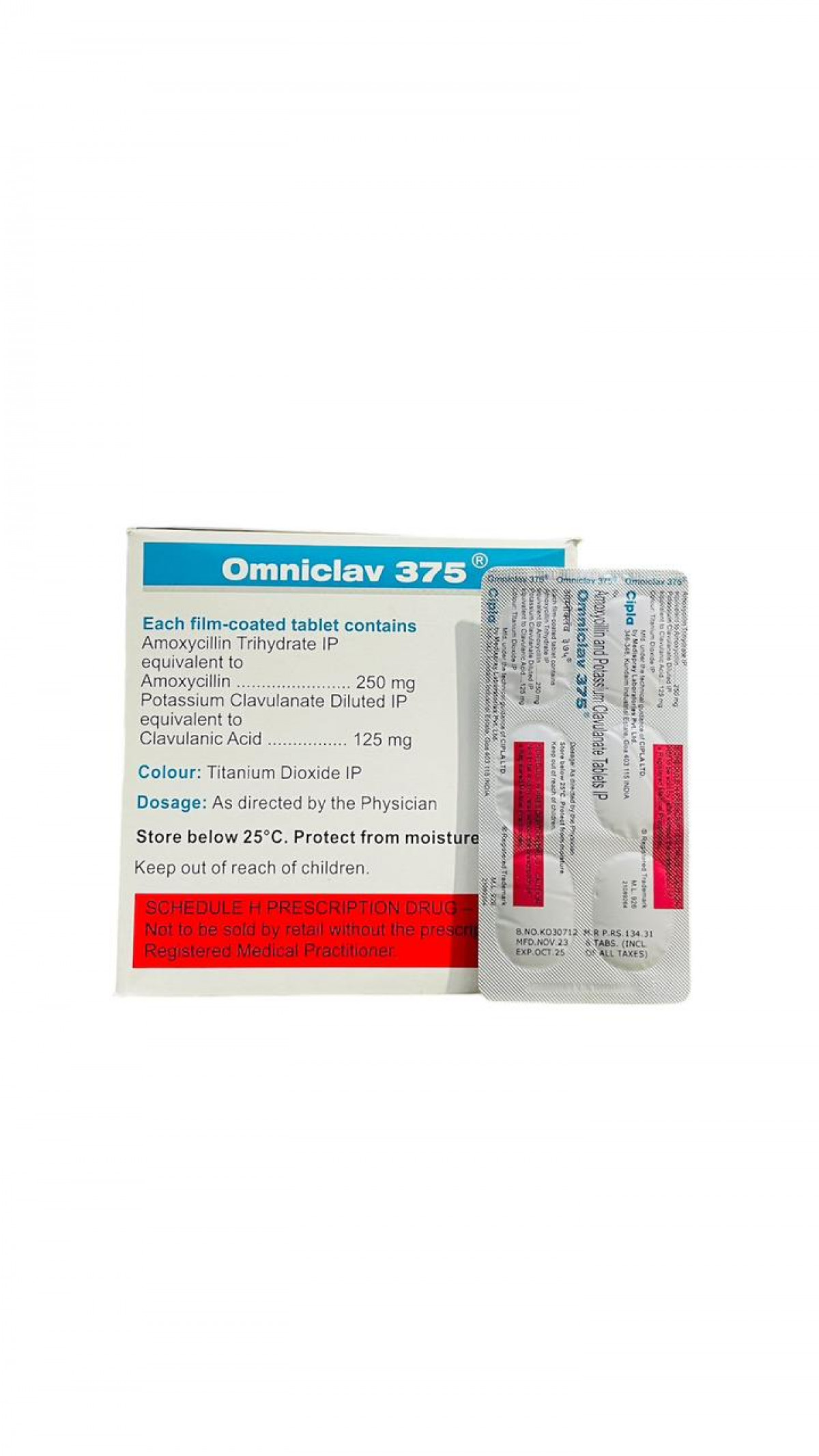 Order Omniclav 375 tablet online - Fast & Secure Delivery