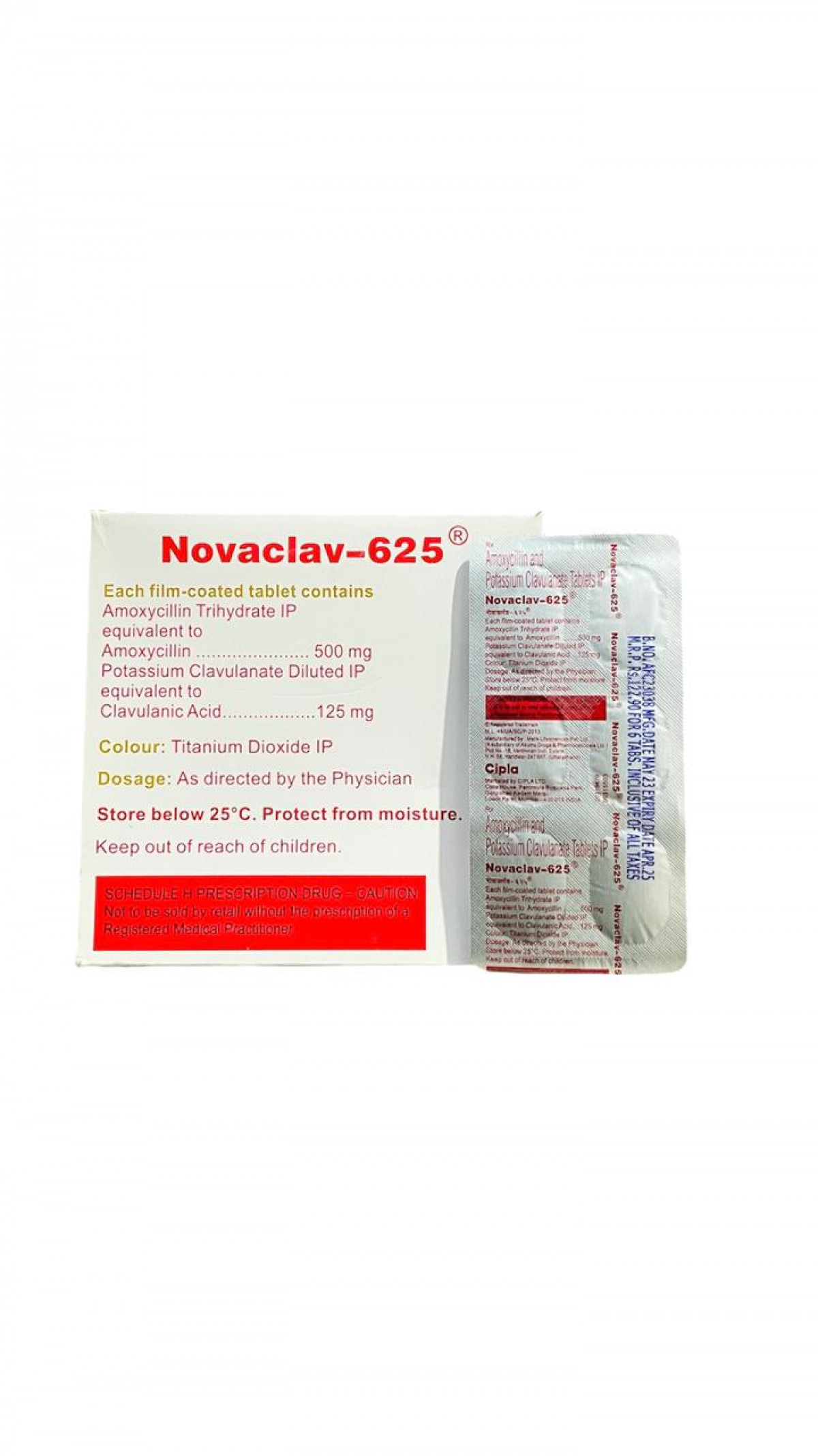Order Novaclav 625 tablet online - Fast & Secure Delivery