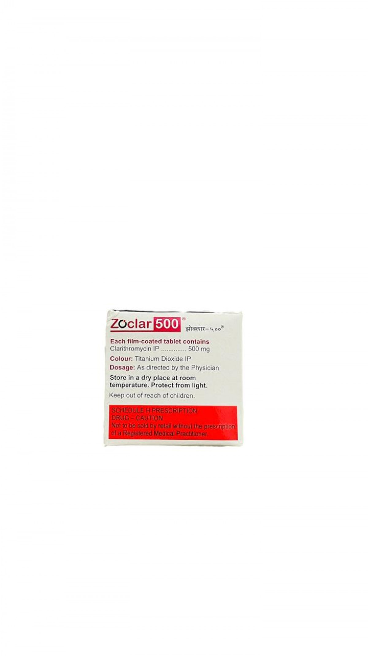 Order Zoclar 500 tablet online - Fast & Secure Delivery