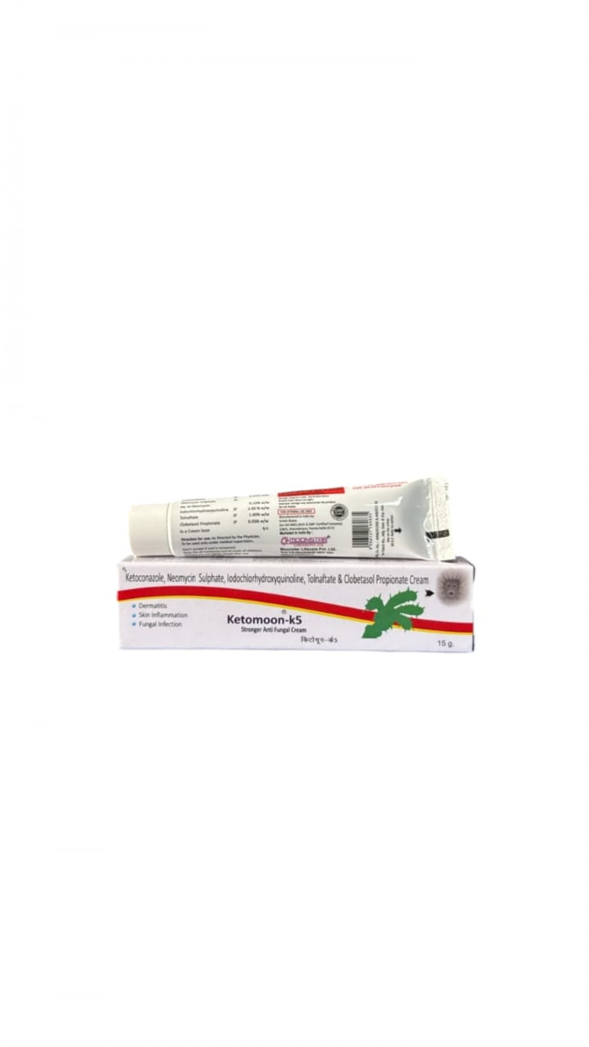 Buy Ketomoon K5 Cream online - it helps eliminate fungus, reduce itching