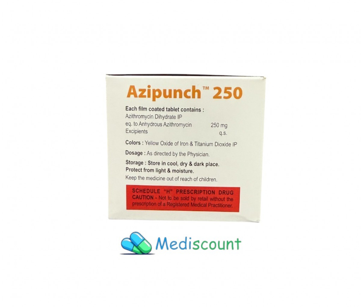 Order  Azipunch 250mg Tablet - Fast & Secure delivery