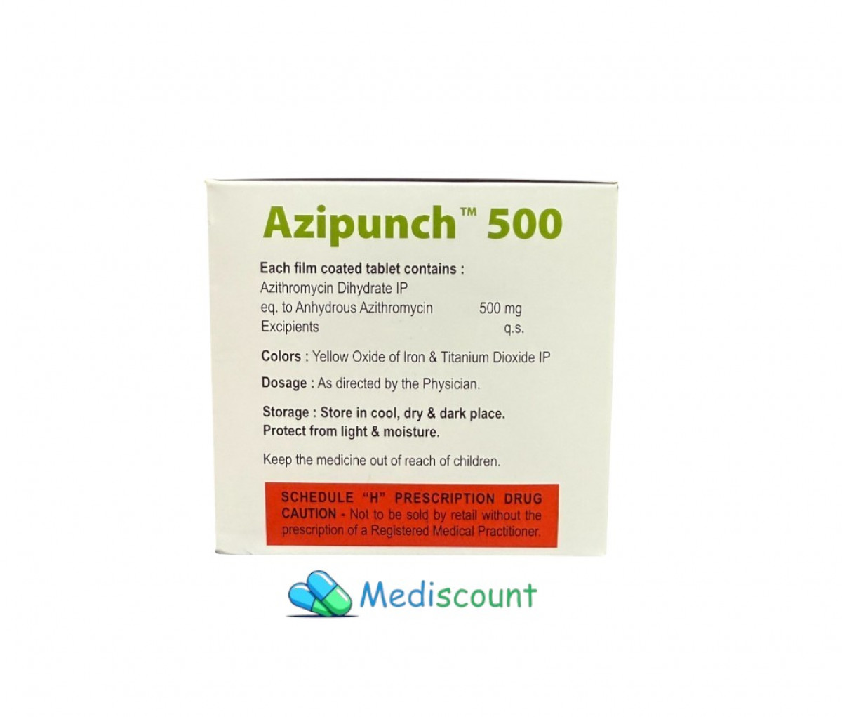Order Azipunch 500mg tablet - Fast & Secure delivery
