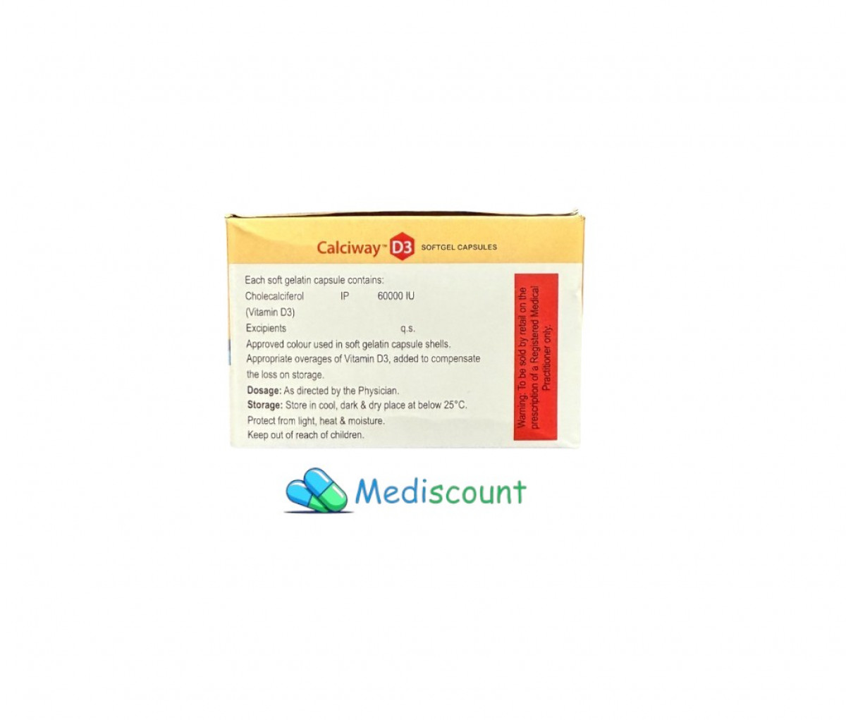 Order Calciway D3 Softgel capsule - Fast & Secure delivery
