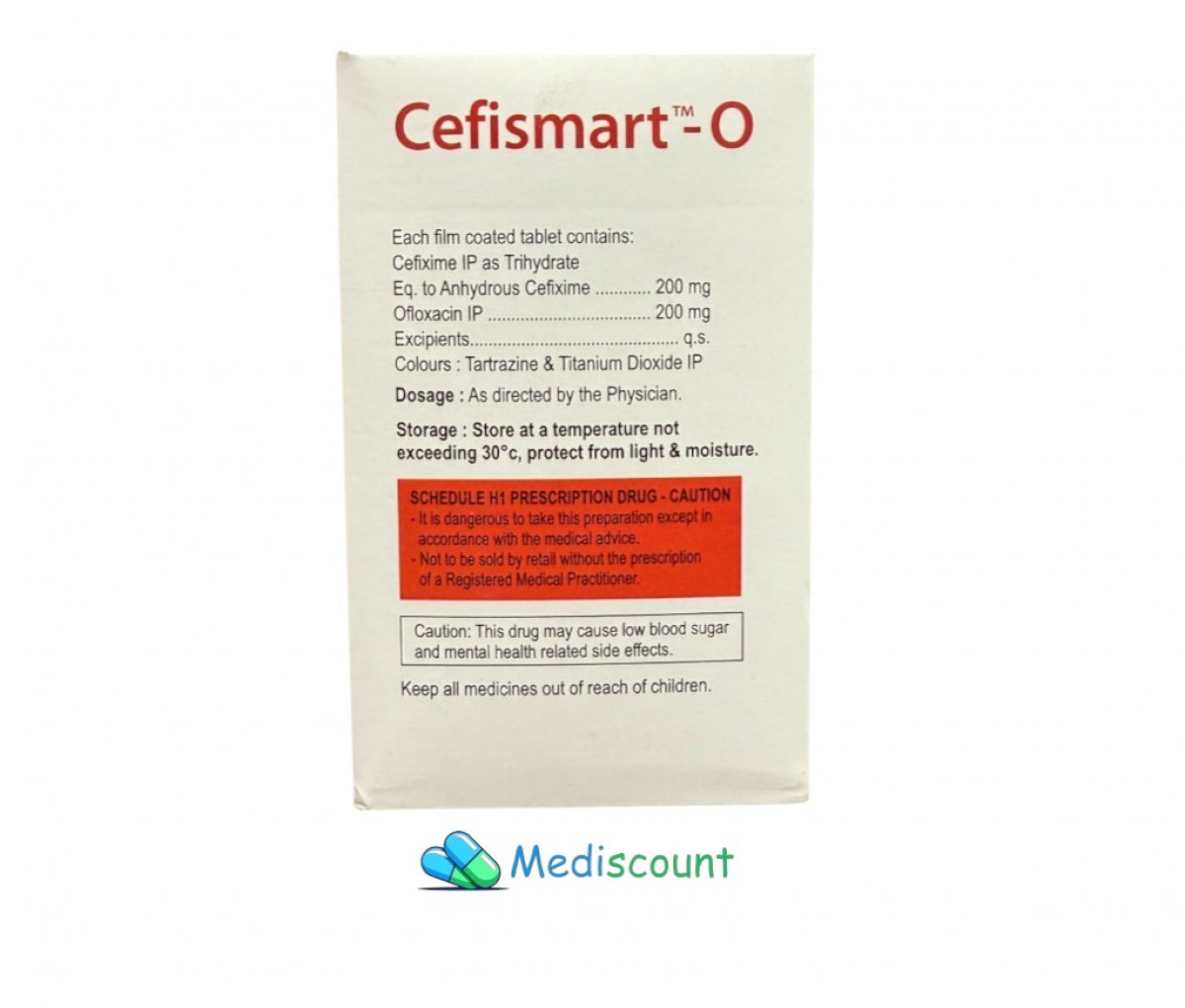 Order  Cefismart O Tablet - Fast & Secure delivery