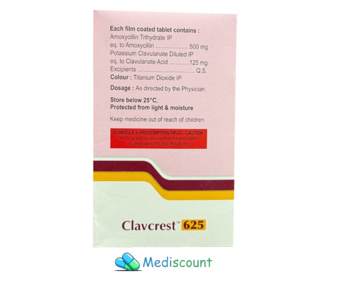 Order Buy clavcrest 625 tablet - Fast & Secure delivery