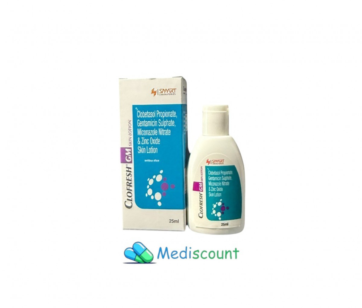Buy Clofresh GM Skin Lotion online - . Effective relief for fungal and bacterial skin infections