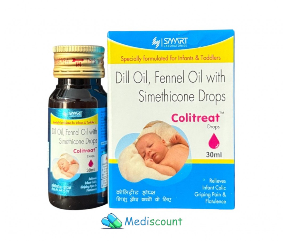 Buy Colitreat Drops online -  . Effective relief from gas, bloating, and colic discomfort