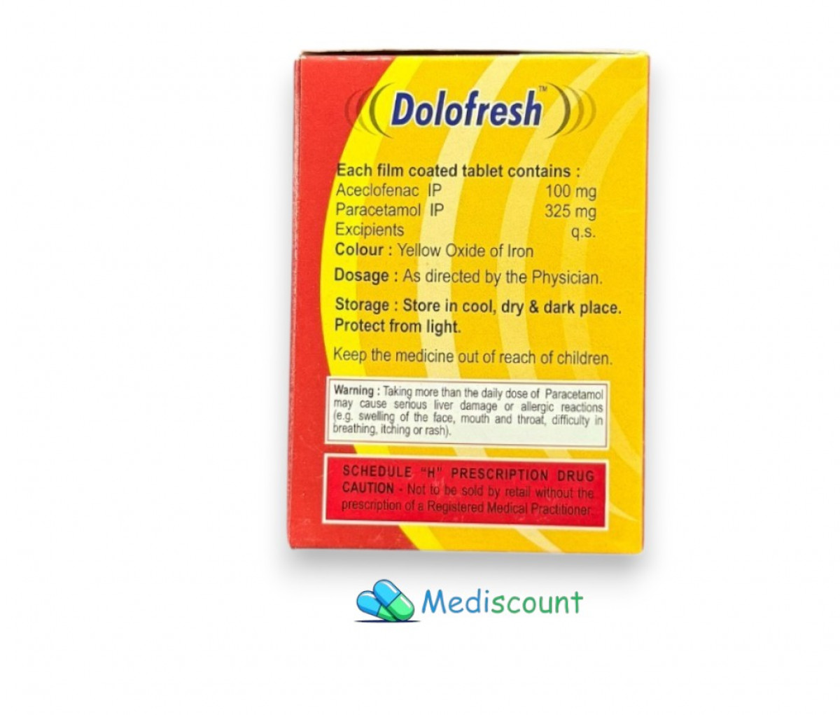 Order  Dolofresh Tablet - Fast & Secure delivery