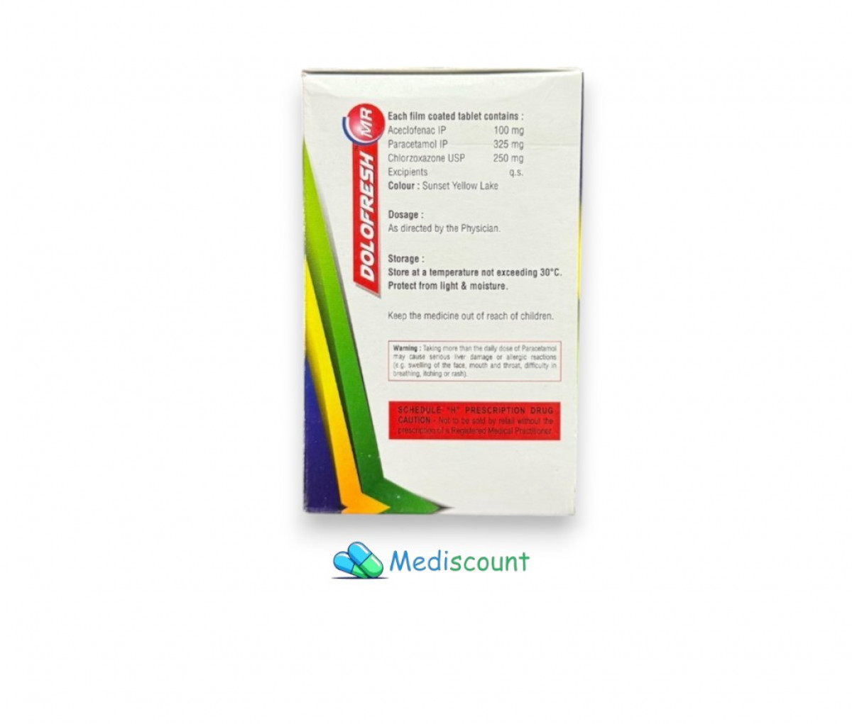 Order Dolofresh MR Tablet  - Fast & Secure delivery