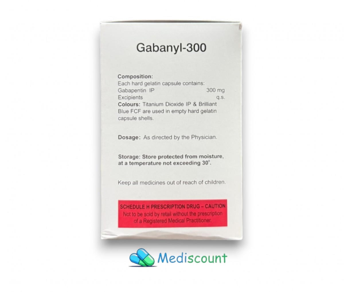 Order Gabanyl 300 Capsule online - Fast & Secure Delivery