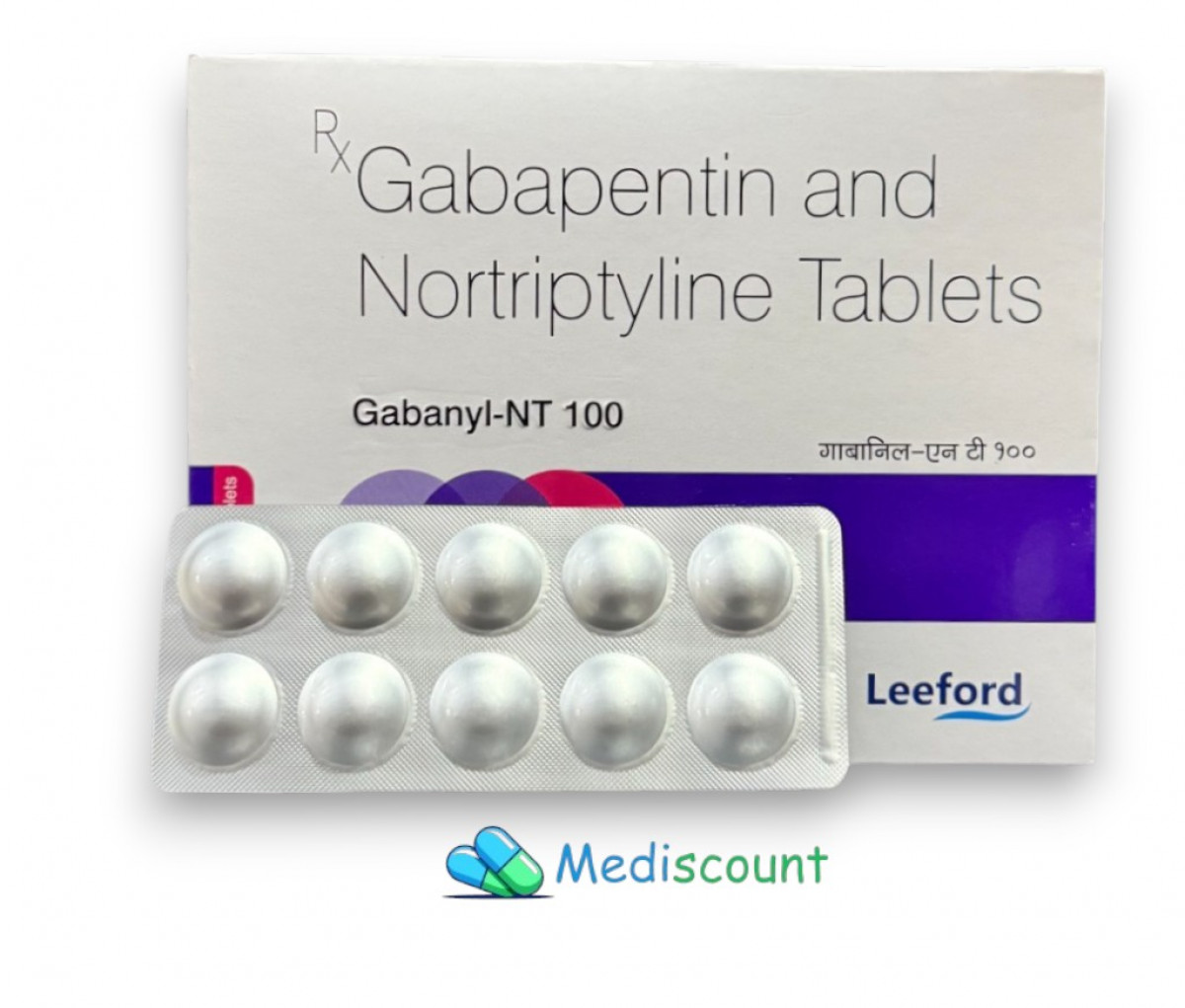Buy Gabanyl NT 100 Tablet online - nerve pain and neuropathic