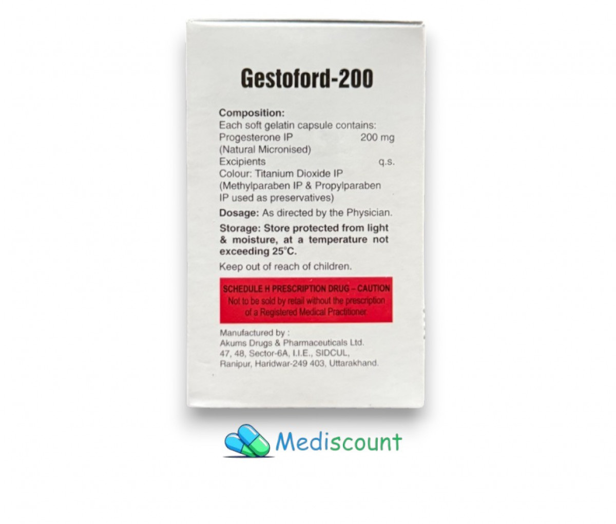 Order Gestoford 200 capsule online - Fast & Secure Delivery