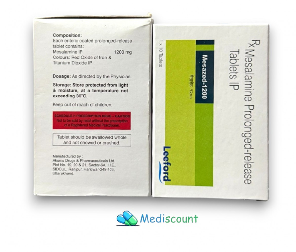 Order Mesazed-1200 Tablets online - Fast & Secure Delivery
