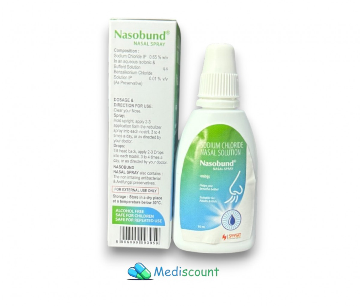 Order Nasobund Nasal Spray  - Fast & secure delivery