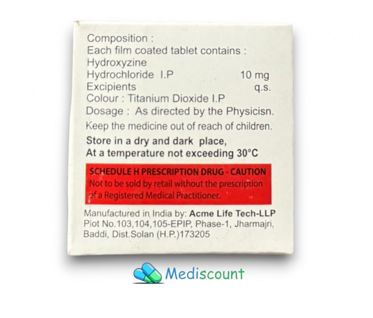 Order  Atarise 10 tablet - Fast & Secure delivery