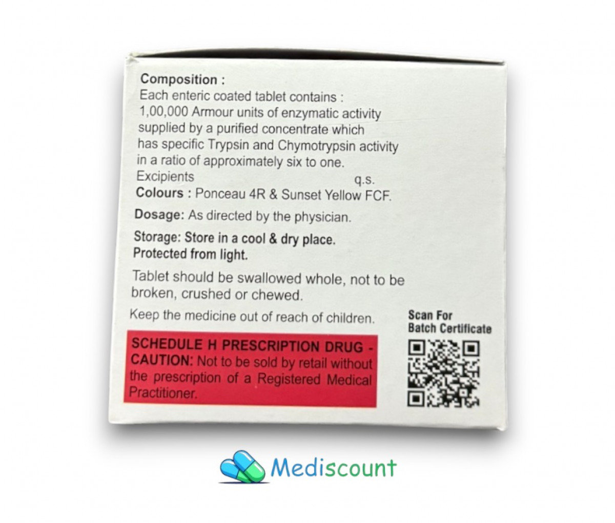 Order Chymoforce Forte tablet - Fast & secure delivery