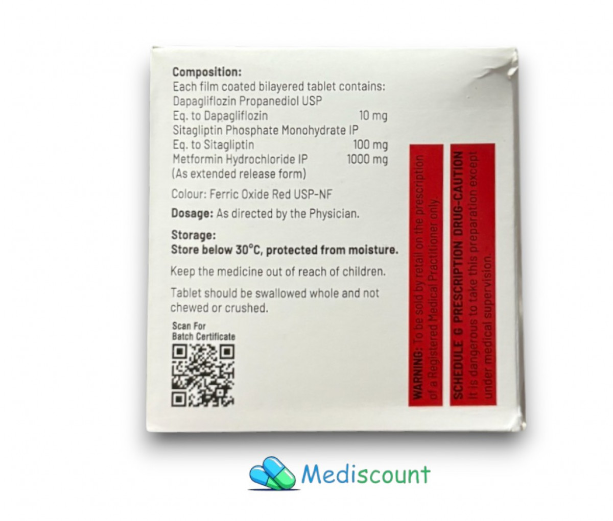 Order Dapasmart Trio Forte 1000 tablets - Fast & secure delivery