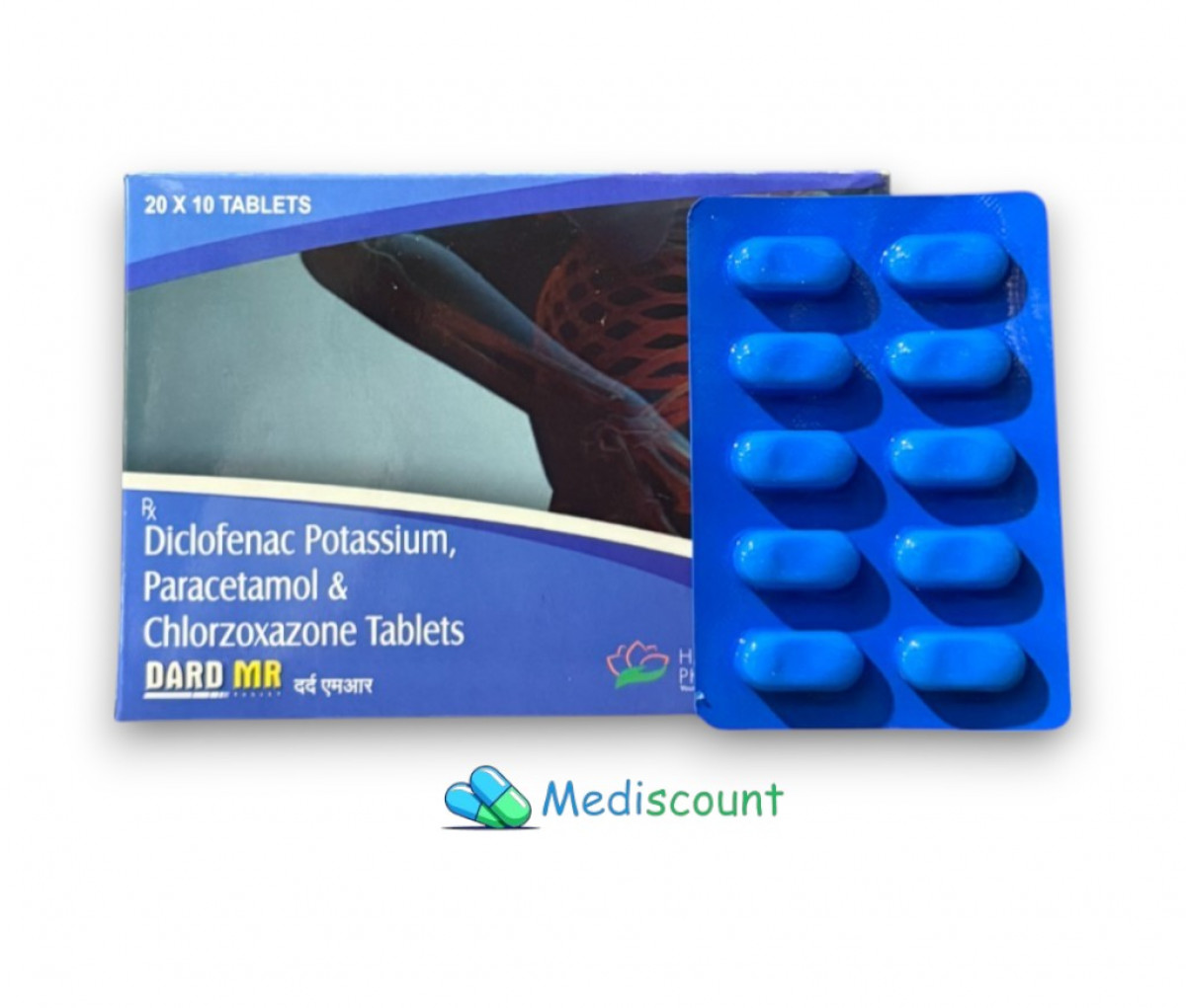 Buy  Dard MR tablets online -  effective relief for pain and muscle spasms