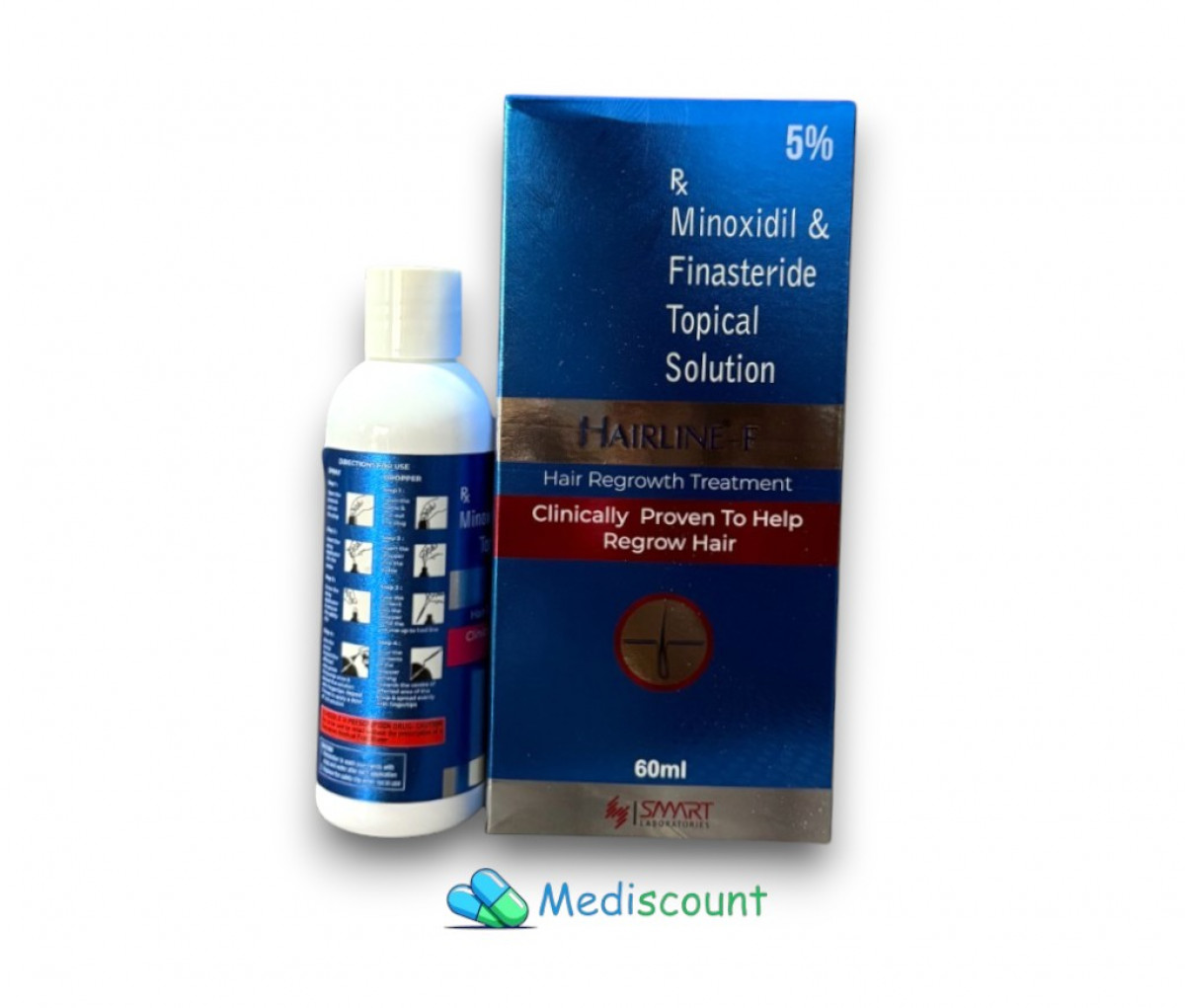 Buy Hairline 5 solution online - . Clinically proven treatment for hair regrowth and hair loss prevention