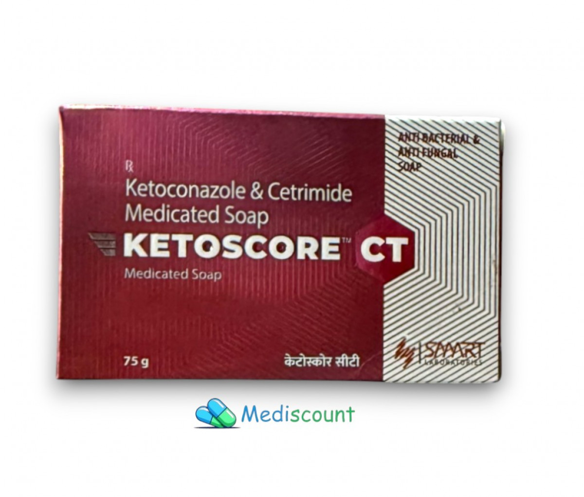 Buy Ketoscore CT Soap online - for treatment Ideal for dandruff, fungal infections, and skin condition