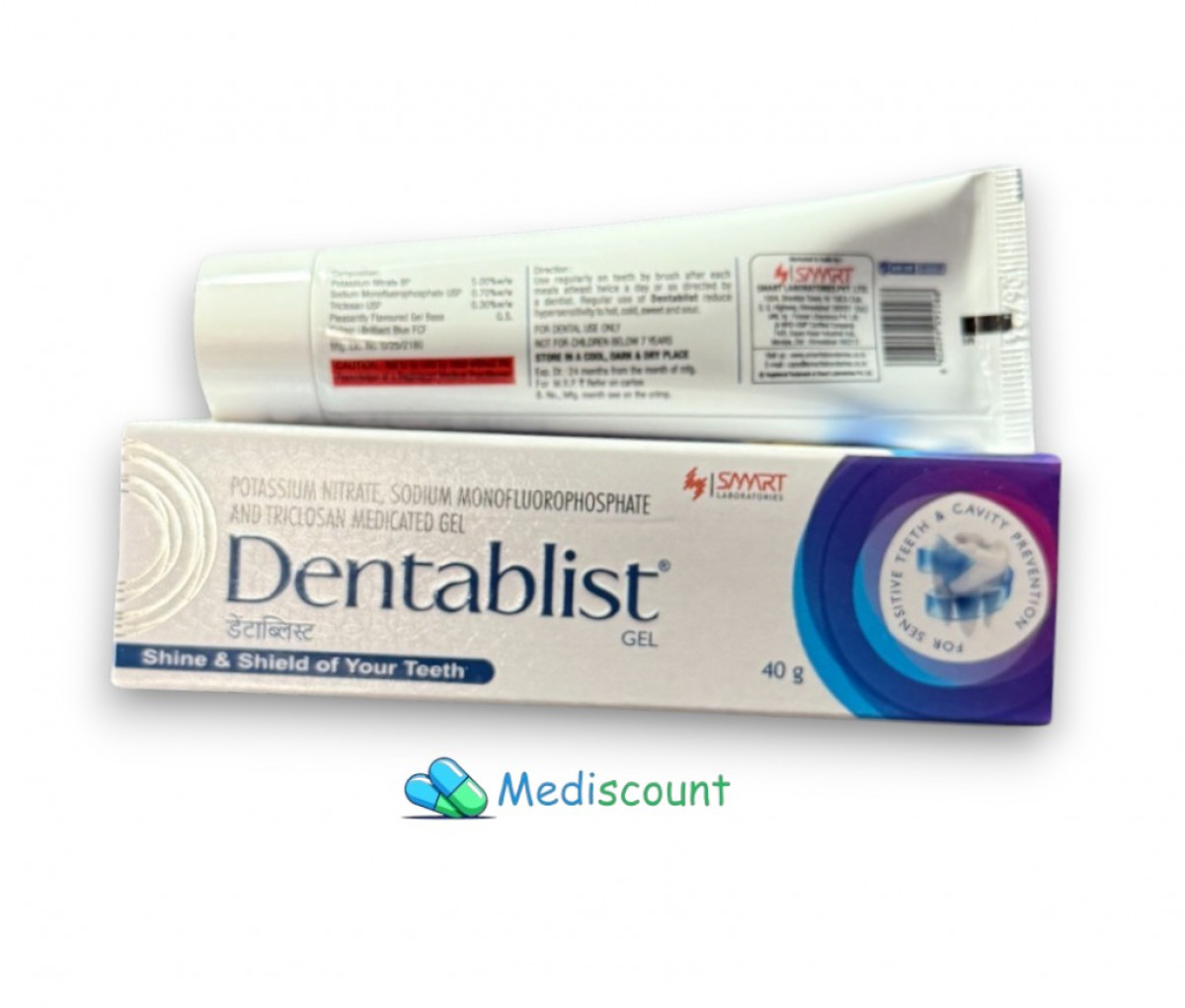 Buy Dentablist Toothpaste online - sensitive teeth and enhanced oral health